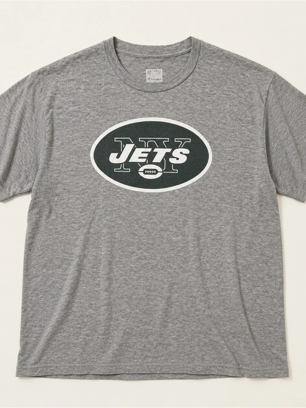 Fan Brand New York Jets Gray Graphic T-Shirt